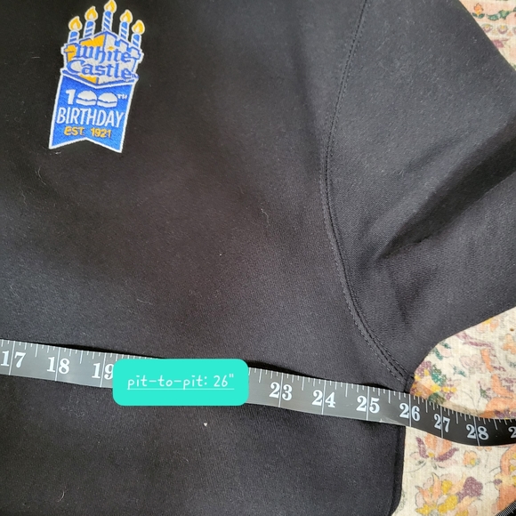 WHITE CASTLE NWOT Men's Pullover | size XL | Quarter Zip | Logo - Picture 8 of 10